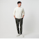 【WEB限定 WARDROBE SMART】ダブルニット ノープリーツ スラックス パンツ/セットアップ対応