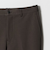 【WEB限定 WARDROBE SMART】ダブルニット ノープリーツ スラックス パンツ/セットアップ対応