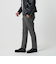 【WEB限定 WARDROBE SMART】ダブルニット ノープリーツ スラックス パンツ/セットアップ対応