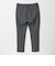 【WEB限定 WARDROBE SMART】ダブルニット ノープリーツ スラックス パンツ/セットアップ対応