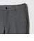 【WEB限定 WARDROBE SMART】ダブルニット ノープリーツ スラックス パンツ/セットアップ対応