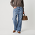 ＜upper hights＞THE CECILIE ワイドストレート デニムパンツ