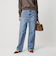 ＜upper hights＞THE CECILIE ワイドストレート デニムパンツ