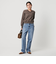 ＜upper hights＞THE CECILIE ワイドストレート デニムパンツ