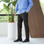 【WEB限定 WARDROBE SMART】LANATEC シャンブレー ノープリーツ パンツ