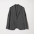 【WEB限定 WARDROBE SMART】LANATEC セットアップ/背抜きジャケット＆イージーパンツ