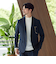【WEB限定 WARDROBE SMART】LANATEC セットアップ/背抜きジャケット＆イージーパンツ