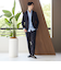 【WEB限定 WARDROBE SMART】LANATEC セットアップ/背抜きジャケット＆イージーパンツ