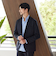 【WEB限定 WARDROBE SMART】LANATEC セットアップ/背抜きジャケット＆イージーパンツ