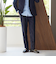【WEB限定 WARDROBE SMART】LANATEC セットアップ/背抜きジャケット＆イージーパンツ