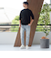 【WEB限定 WARDROBE SMART】NEOスキン デニム スキニーパンツ