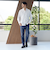 【WEB限定 WARDROBE SMART】NEOスキン デニム スキニーパンツ