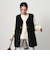 【WEB限定】ボア×フェイクムートン リバーシブルベスト