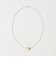 ＜LAPUIS＞Coil Circle ネックレス