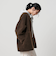 【WEB限定】ボア×フェイクムートン リバーシブルジャケット