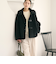 【WEB限定】ボア×フェイクムートン ループボタンジャケット 2WAY