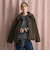 【WEB限定】ボア×フェイクムートン ループボタンジャケット 2WAY