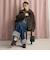 【WEB限定】ボア×フェイクムートン ループボタンジャケット 2WAY