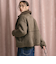 【WEB限定】ボア×フェイクムートン ループボタンジャケット 2WAY
