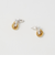 ＜LAPUIS＞Coil Circle ピアス