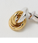 ＜LAPUIS＞Coil Circle ピアス