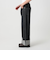 デニム ロールアップ バギー パンツ