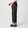 デニム ロールアップ バギー パンツ