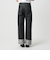 デニム ロールアップ バギー パンツ
