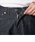 デニム ロールアップ バギー パンツ
