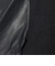 【WEB限定 WARDROBE SMART】ブラックメルトン レザーライク スタジャン