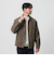 【WEB限定 WARDROBE SMART】スエードライク ジップ ブルゾン