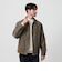 【WEB限定 WARDROBE SMART】スエードライク ジップ ブルゾン