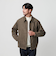 【WEB限定 WARDROBE SMART】スエードライク ジップ ブルゾン
