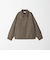 【WEB限定 WARDROBE SMART】スエードライク ジップ ブルゾン