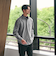 【WEB限定 WARDROBE SMART】ウールライク シャツ