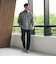 【WEB限定 WARDROBE SMART】ウールライク シャツ