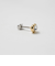 ビーンズ ガラス ミニ ピアス