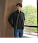 【WEB限定 WARDROBE SMART】エアリー カノコ  ジップ ブルゾン 抗菌防臭
