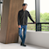 【WEB限定 WARDROBE SMART】エアリー カノコ  ジップ ブルゾン 抗菌防臭