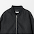 【WEB限定 WARDROBE SMART】スエードライク リブ ブルゾン
