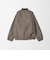 【WEB限定 WARDROBE SMART】スエードライク リブ ブルゾン