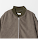 【WEB限定 WARDROBE SMART】スエードライク リブ ブルゾン