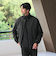 【WEB限定 WARDROBE SMART】グレーメルトン レザーライク スタジャン