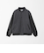 【WEB限定 WARDROBE SMART】グレーメルトン レザーライク スタジャン