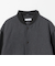 【WEB限定 WARDROBE SMART】グレーメルトン レザーライク スタジャン