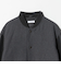 【WEB限定 WARDROBE SMART】グレーメルトン レザーライク スタジャン