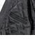 【WEB限定 WARDROBE SMART】グレーメルトン レザーライク スタジャン