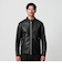 【WEB限定 WARDROBE SMART】 シープ シングル ライダースジャケット