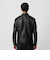 【WEB限定 WARDROBE SMART】 シープ シングル ライダースジャケット