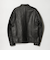 【WEB限定 WARDROBE SMART】 シープ シングル ライダースジャケット